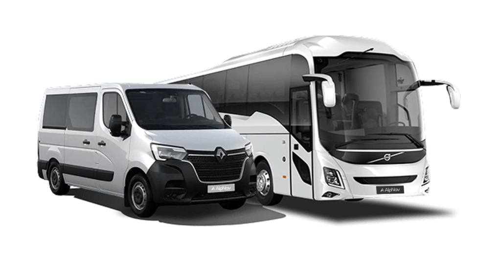 AlpNav shared transfer vehicles